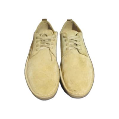 Clarks Originals Mens Coal London Maple Suede Shoes 26171491 Size 9 - Thumbnail 3