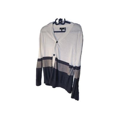Theory Men's Laurus Linen Cardigan L - Thumbnail 4