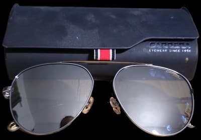 Carrera 188/G/S TNGt4 Silver Men's Sunglasses 59-15-145 w/ Case - Thumbnail 8