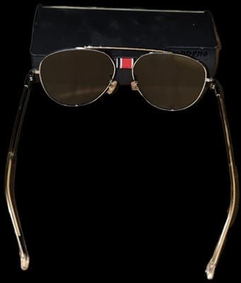 Carrera 188/G/S TNGt4 Silver Men's Sunglasses 59-15-145 w/ Case - Thumbnail 9