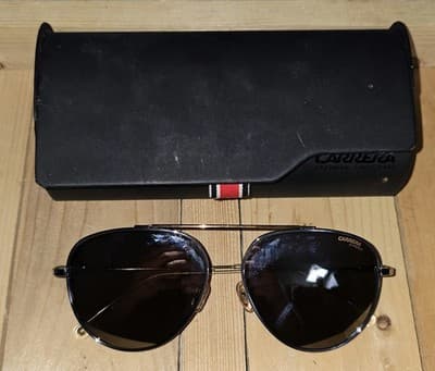 Carrera 188/G/S TNGt4 Silver Men's Sunglasses 59-15-145 w/ Case - Thumbnail 7