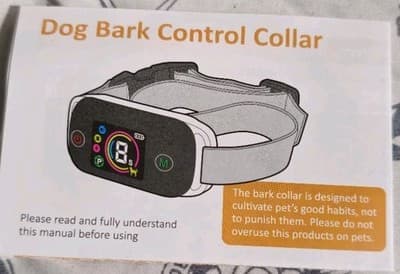 Smart Dog Bark Control Collar for Large Medium Small Dogs 10-150lbs Rechargeable - Thumbnail 3