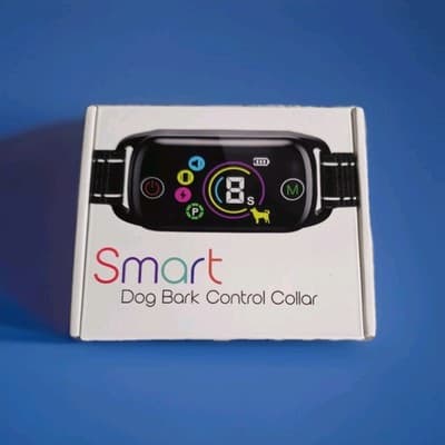 Smart Dog Bark Control Collar for Large Medium Small Dogs 10-150lbs Rechargeable - Image 1