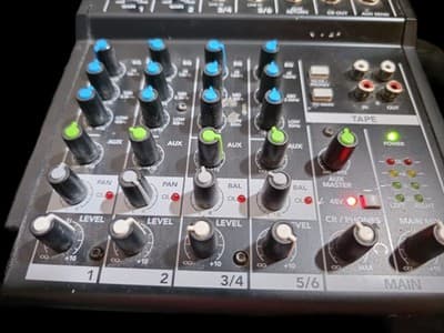 Mackie Mix8 8-Ch Compact Mixer, 3-Band EQ, Mic Preamps - Thumbnail 3
