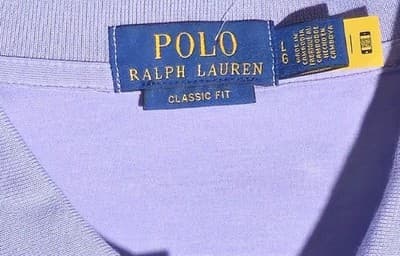 NEW+Tags Polo Ralph Lauren Men's Large Purple Soft Touch Short Sleeve Polo Shirt - Thumbnail 3
