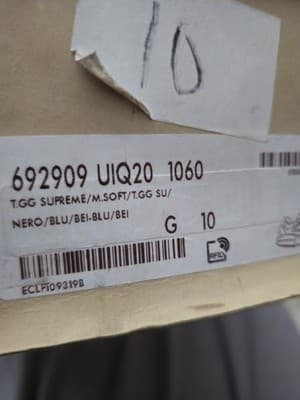 Single Gucci Sneaker R Foot 692909 UIQ20 1060 Monogram Men's 10 Laces+Bag+Box - Thumbnail 4