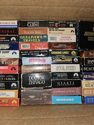 Lot Of 45 Various VHS Titles - Thumbnail 3