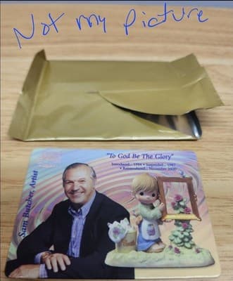 Precious Moments "To God Be The Glory" Limited Edition Figurine From 2000 E2823R - Thumbnail 6