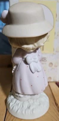Precious Moments Figurine, "A Poppy For You", 1994, 5 1/2 Inches Tall - Thumbnail 4