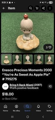 Lot Of 10 Precious Moments Retired, Special/Limited Edition & Collector's Club - Thumbnail 14