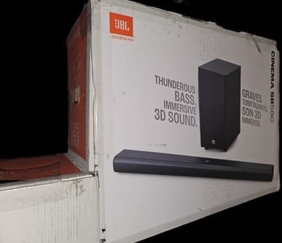 JBL JBLSB580WBLKAM CINEMA SB580 - 3.1 Channel Soundbar with Virtual Dolby Atmos - Image 1