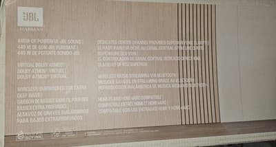 JBL JBLSB580WBLKAM CINEMA SB580 - 3.1 Channel Soundbar with Virtual Dolby Atmos - Thumbnail 4