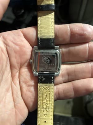 Fossil I Love Lucy Lucille Ball Harpo Marx Costume Watch Leather Band Needs Batt - Thumbnail 3
