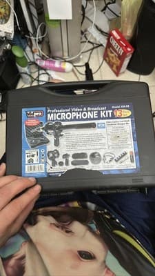 Vidpro XM-55 Condenser Mic 13 Professional Video and Broadcast Microphone Kit - Image 1