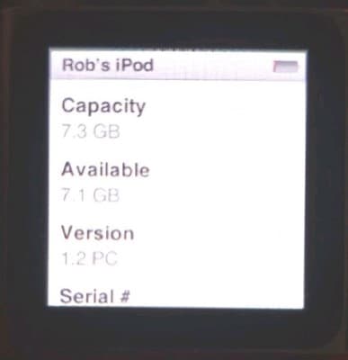 Apple iPod Nano 6th Gen 8GB Turns On Works Well Needs New Battery Sold As-Is - Thumbnail 3