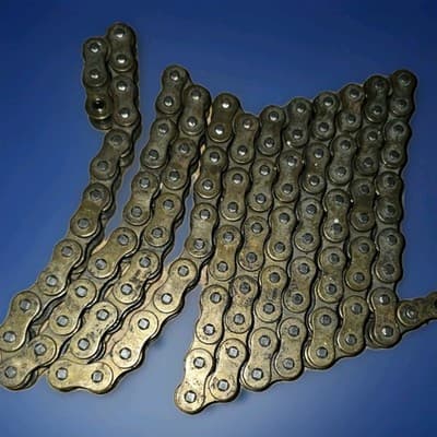 RK 520 GXW XW-Ring Chain 120 Links Gold GB520GXW120 (Used)