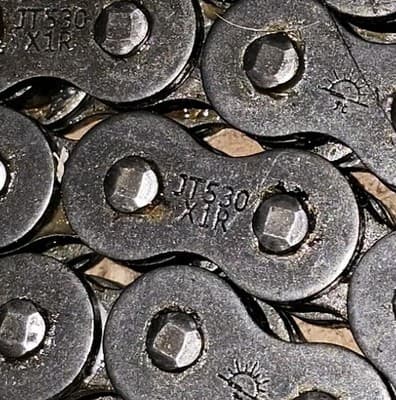JT Drive Chains 530 x 120 Links X1R Series Xring Sealed Natural Drive Chain Used - Thumbnail 2