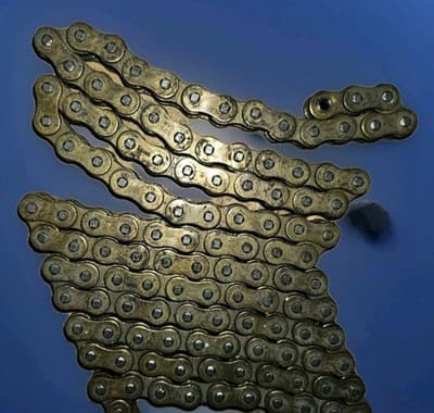 RK 520 GXW XW-Ring Chain 120 Links Gold GB520GXW120 (Used) - Thumbnail 2