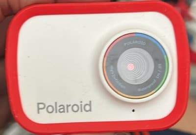Polaroid iD757 Red Waterproof Sport Action Camera HD 12.1MP - Image 1