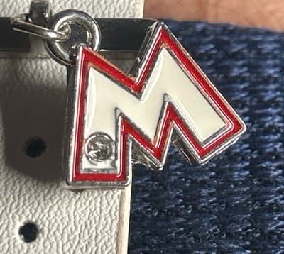 Disney Mickey Mouse Watch White Leather Band With Enamel Charms Quartz - Thumbnail 6