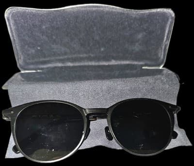 Brioni Sunglasses BR0012S 001 Black With Smoke Lenses Beta Titanium 51-19-145 - Image 1