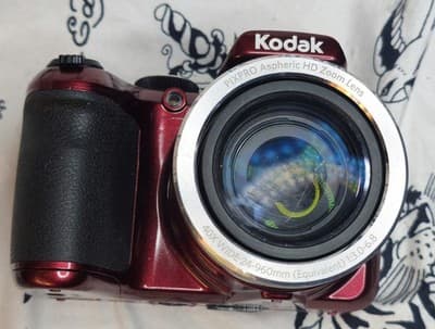 Kodak Pixpro Digital Camera 16MP 40X Optical Zoom Red 3in LCD Viewfinder AZ401 - Thumbnail 4