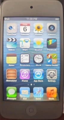 Working Apple iPod Touch 16GB 4th Gen Model A1367 (Fully Functioning, No Issues)