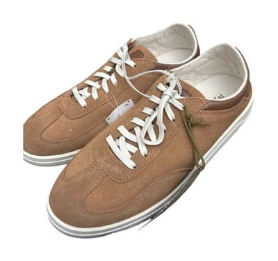 OluKai Punini Men's Suede Sneakers Tan Toffee Casual Lace Up (Size 10.5) - Thumbnail 2