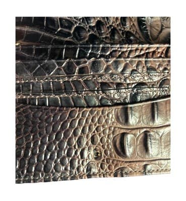 Brahmin Pecan Melbourne Embossed Leather Bifold Wallet, 13 Pockets (Seriously) - Thumbnail 3