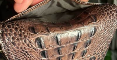 Brahmin Pecan Melbourne Embossed Leather Bifold Wallet, 13 Pockets (Seriously) - Thumbnail 5