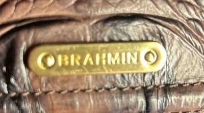 Brahmin Pecan Melbourne Embossed Leather Bifold Wallet, 13 Pockets (Seriously) - Thumbnail 7