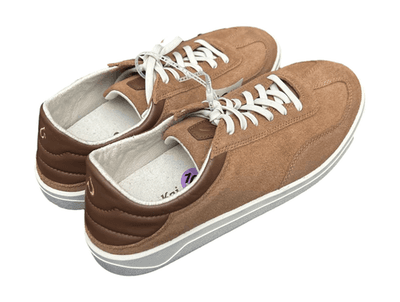OluKai Punini Men's Suede Sneakers Tan Toffee Casual Lace Up (Size 10.5) - Thumbnail 5