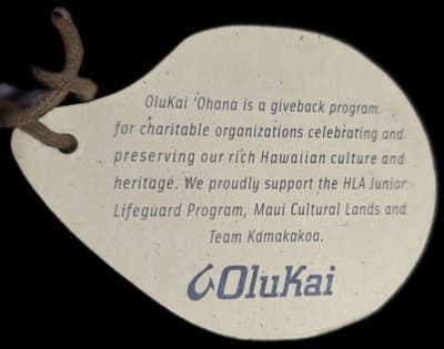 Olukai Ohana Size 10 Men's Sandals Kona/Kona Colorway Flip Flops New With Tags - Thumbnail 7