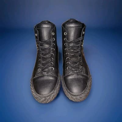 Giuseppe Zanotti Sneakers High Top BLABBER Shoes 44 EU Size Dragon Embroidered - Thumbnail 4