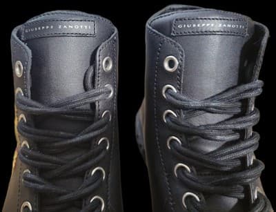 Giuseppe Zanotti Sneakers High Top BLABBER Shoes 44 EU Size Dragon Embroidered - Thumbnail 5