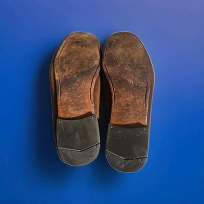 Bespoke Minimalist Turpin Loafer Brown Seude (Vero Cuoio Soles) Men's Size 43 - Thumbnail 5