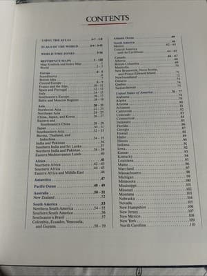 1992 Rand McNally Hardcover World Atlas Book - Thumbnail 6