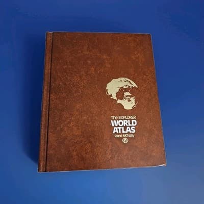 The Explorer World Atlas Rand McNally 1979