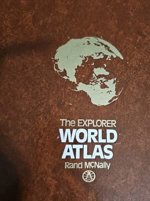 The Explorer World Atlas Rand McNally 1979 - Thumbnail 2