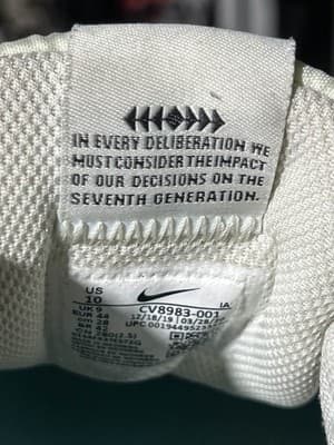 Nike Venture Runner N7 Floral White Cream Pink Men's Size 10 - Thumbnail 7