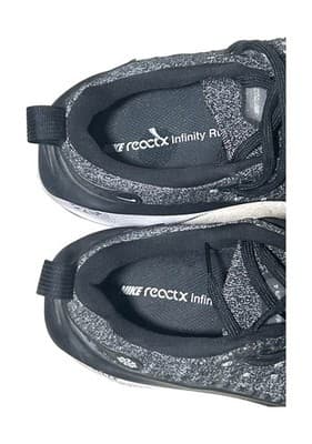 Nike ReactX Infinity Run 4 Oreo Black White Running Shoes Women’s Size 12 - Thumbnail 6