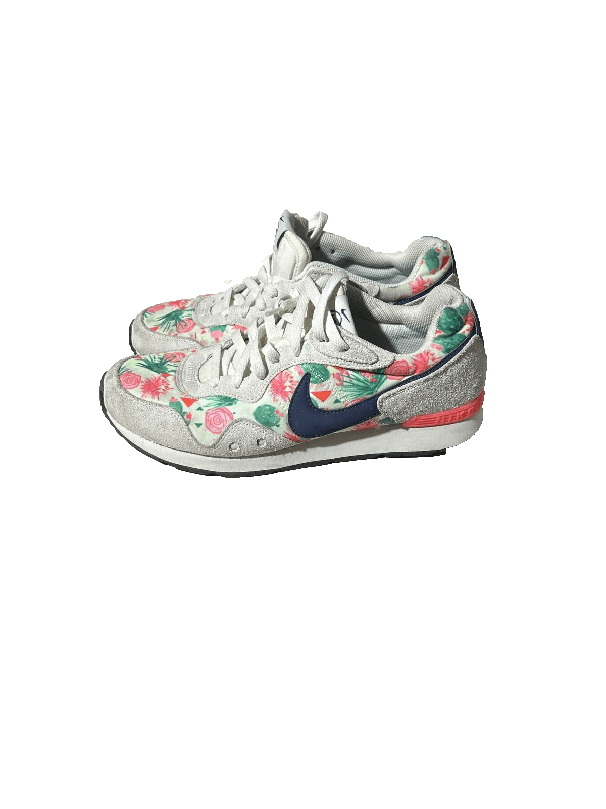 Nike Venture Runner N7 Floral White Cream Pink Men's Size 10 - Thumbnail 3