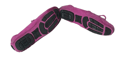 The Men’s Store Bloomingdale’s Italian Pink Fuchsia Suede Men’s Bow Loafers - Thumbnail 7