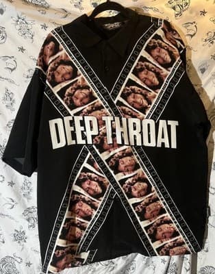 SUPER RARE Promo Shirt For XXX Rated Movie “Deep Throat” Lowest Price Anywhere
