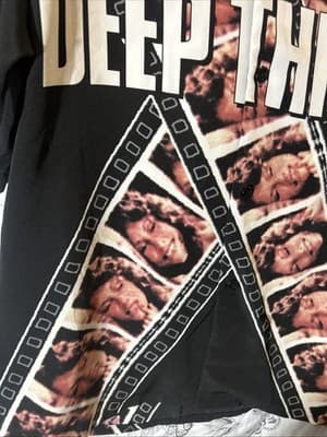 SUPER RARE Promo Shirt For XXX Rated Movie “Deep Throat” Lowest Price Anywhere - Thumbnail 4