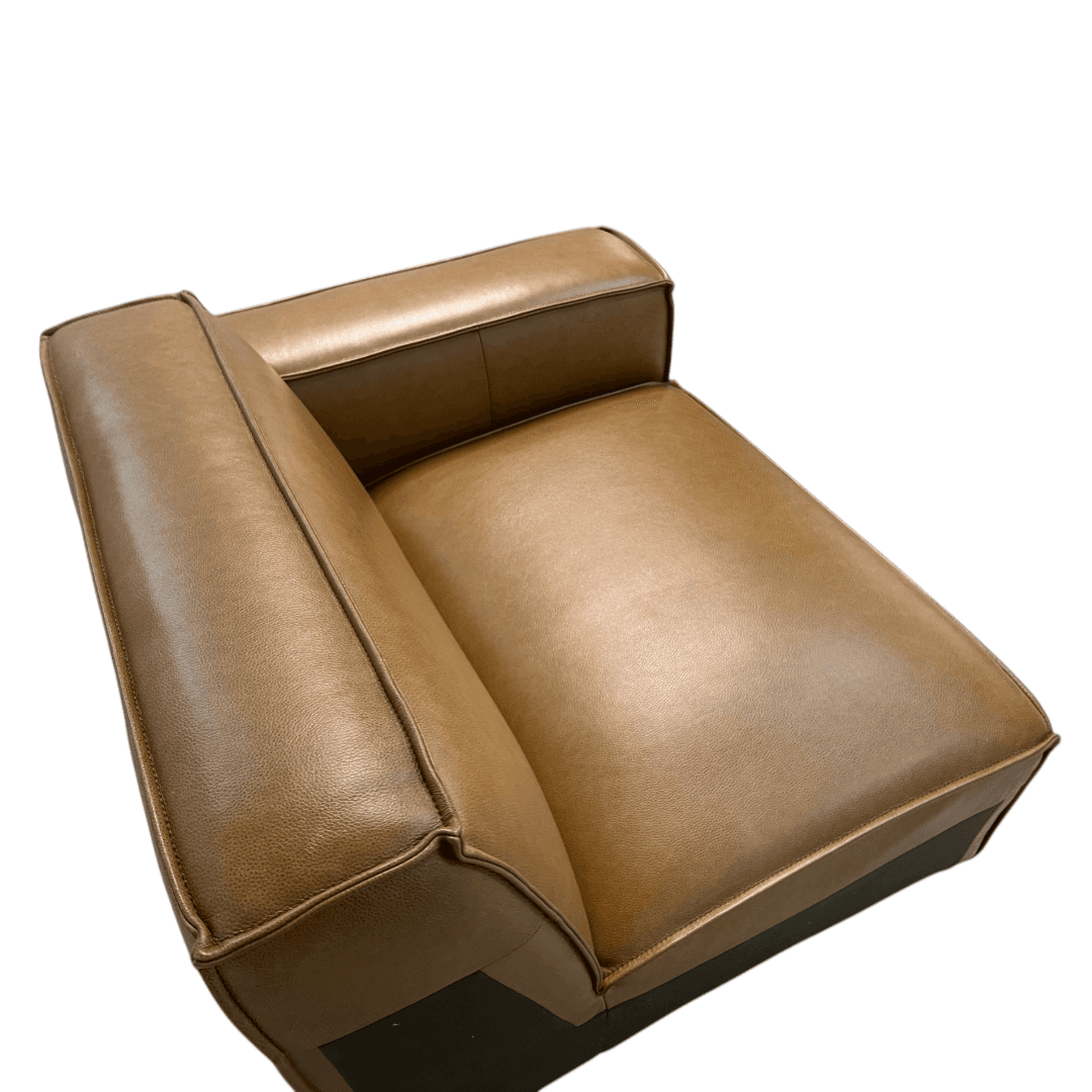 Castlery Jonathan Leather Right Arm Sofa - Thumbnail 9