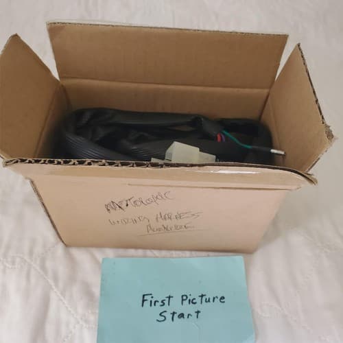 Motorcycle Wiring Harness Switches Control Handlebar - Image 1