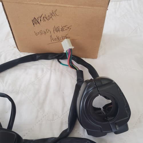 Motorcycle Wiring Harness Switches Control Handlebar - Thumbnail 7