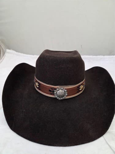 Cavender’s 3X Premium Wool Cowboy Hat Dark Brown Ranch Collection - Thumbnail 2