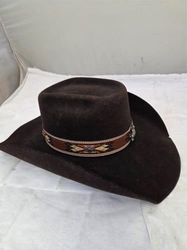 Cavender’s 3X Premium Wool Cowboy Hat Dark Brown Ranch Collection - Thumbnail 3
